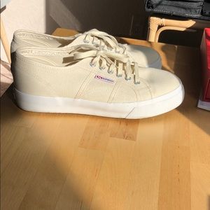 Superga lace up sneakers